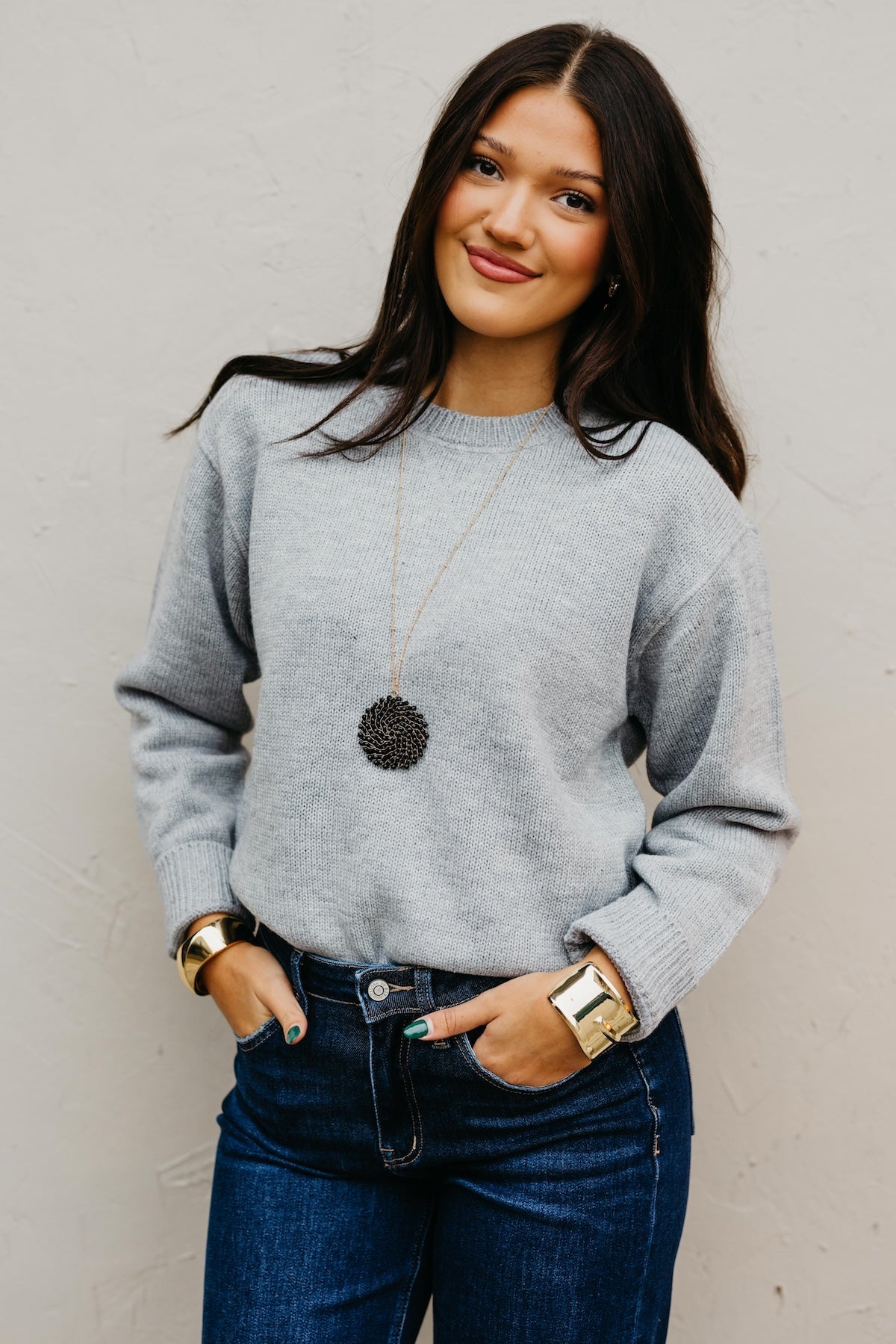 The Adeline Crew Neck Sweater