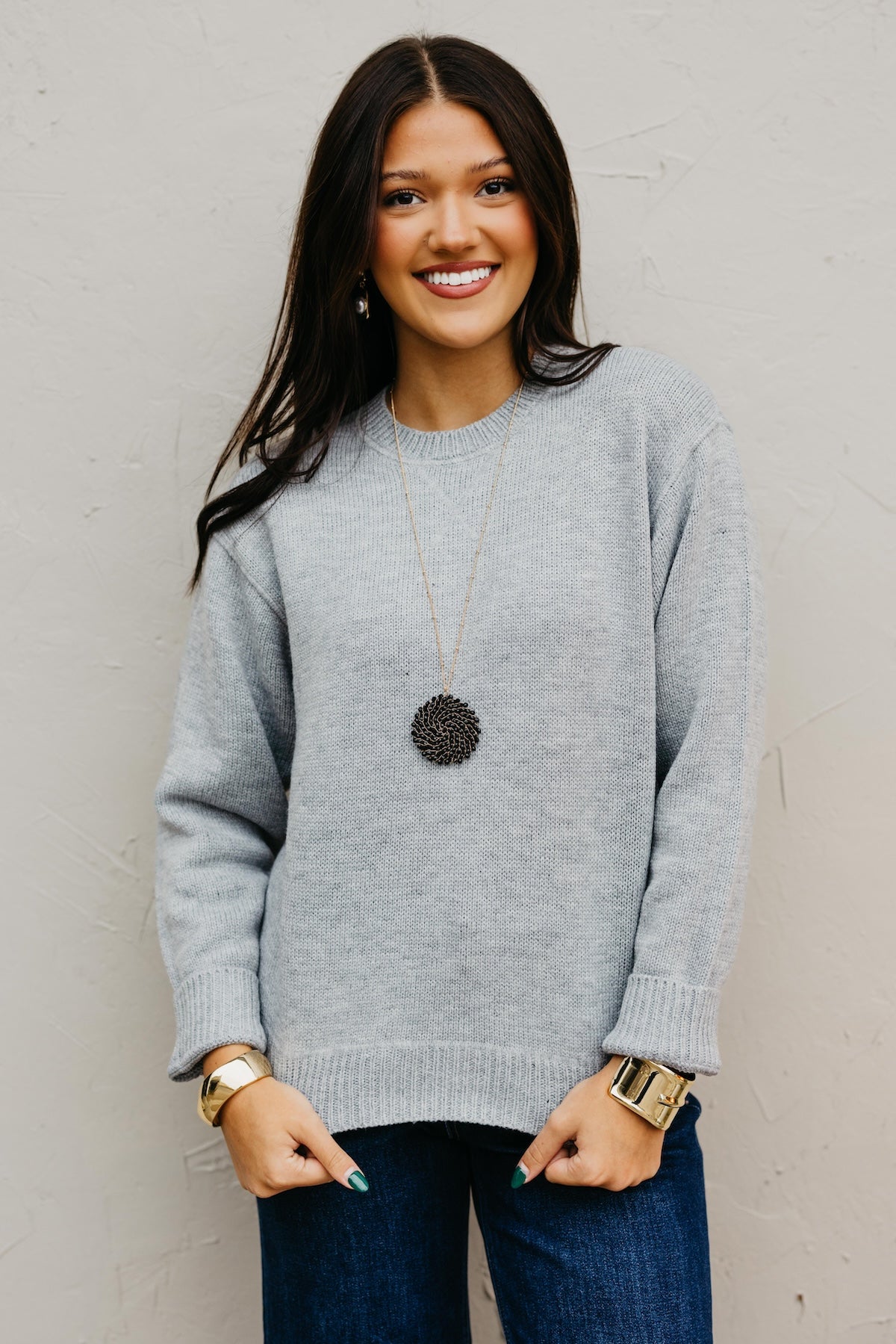 The Adeline Crew Neck Sweater