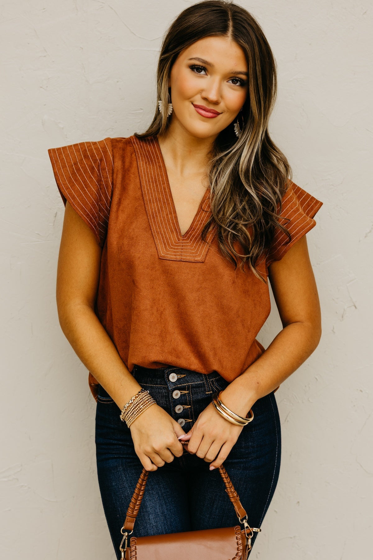 The Shelby Flutter Felt Top