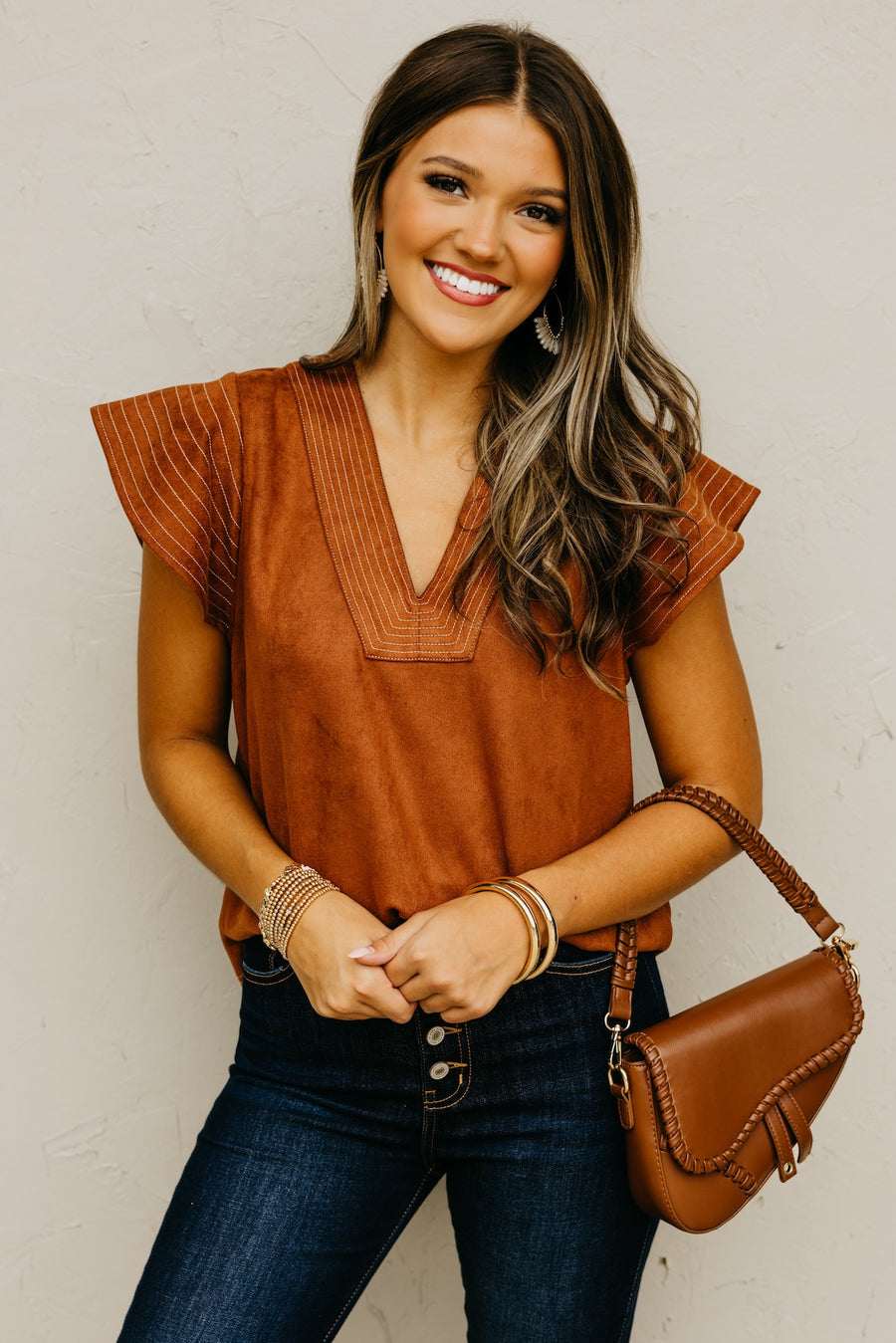 The Shelby Flutter Felt Top