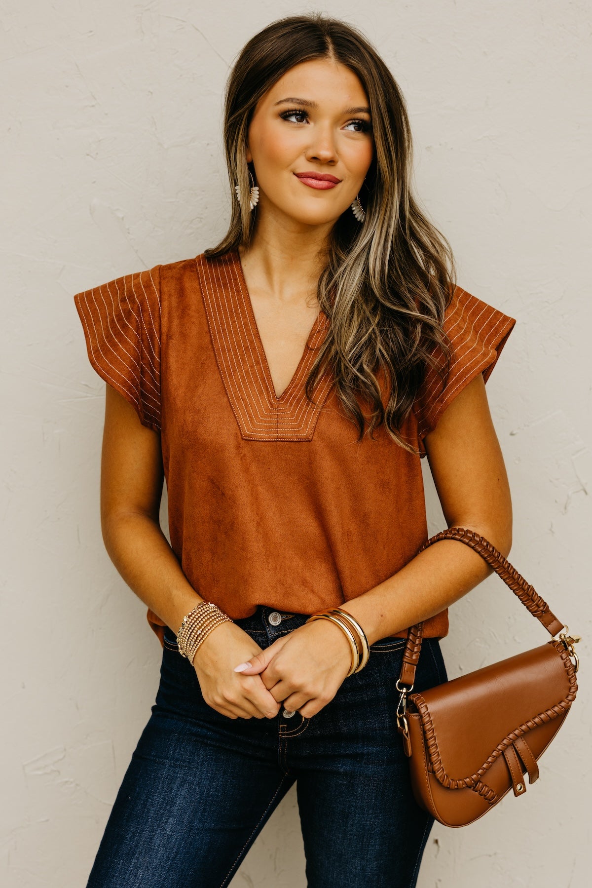 The Shelby Flutter Felt Top