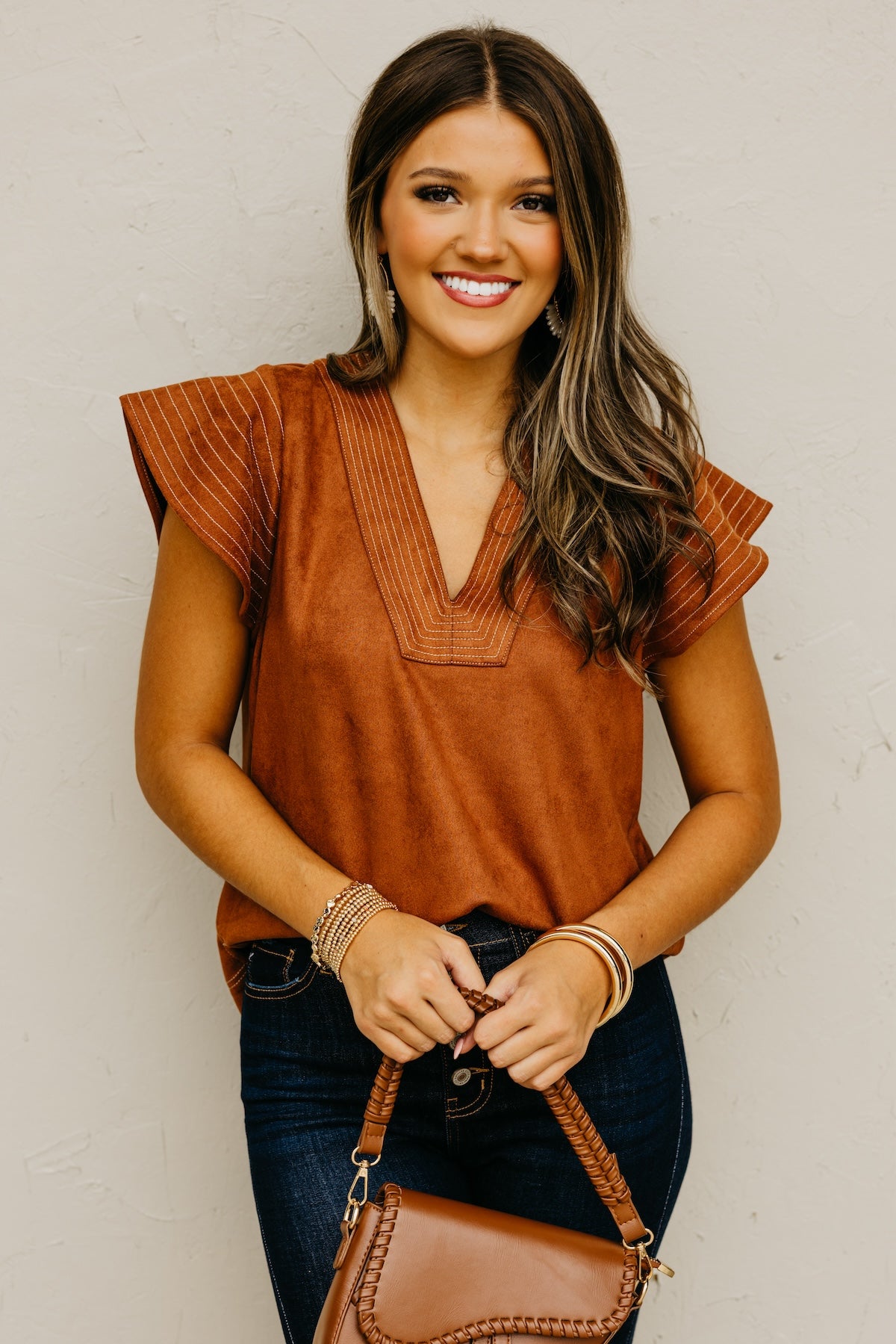 The Shelby Flutter Felt Top