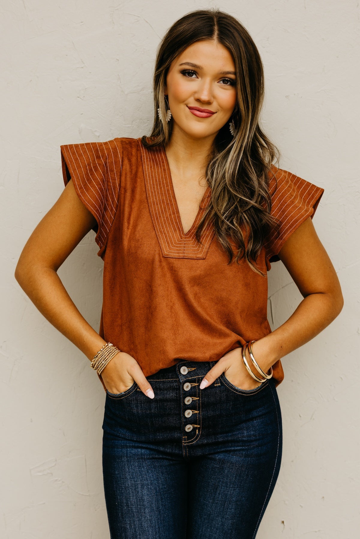 The Shelby Flutter Felt Top