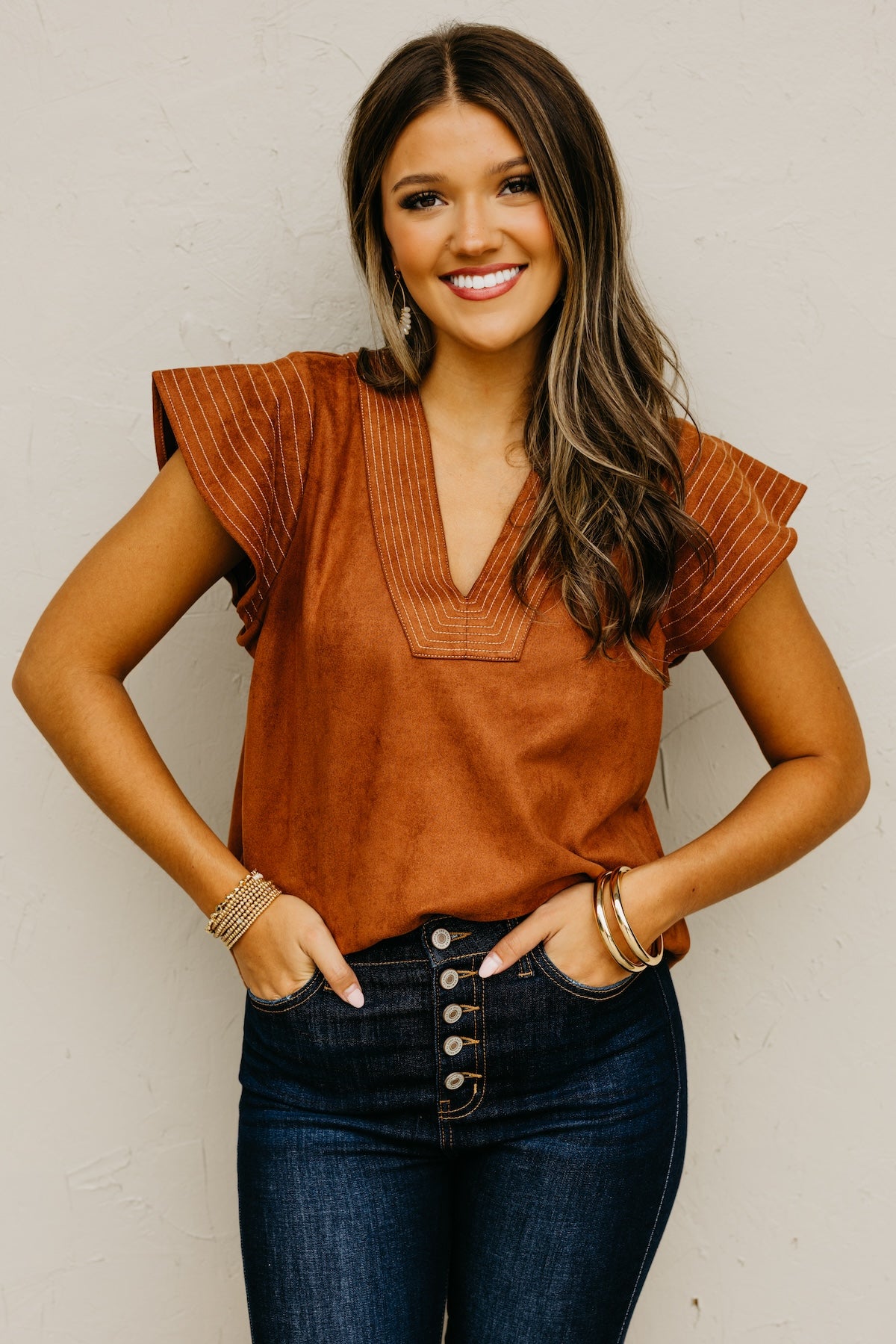 The Shelby Flutter Felt Top
