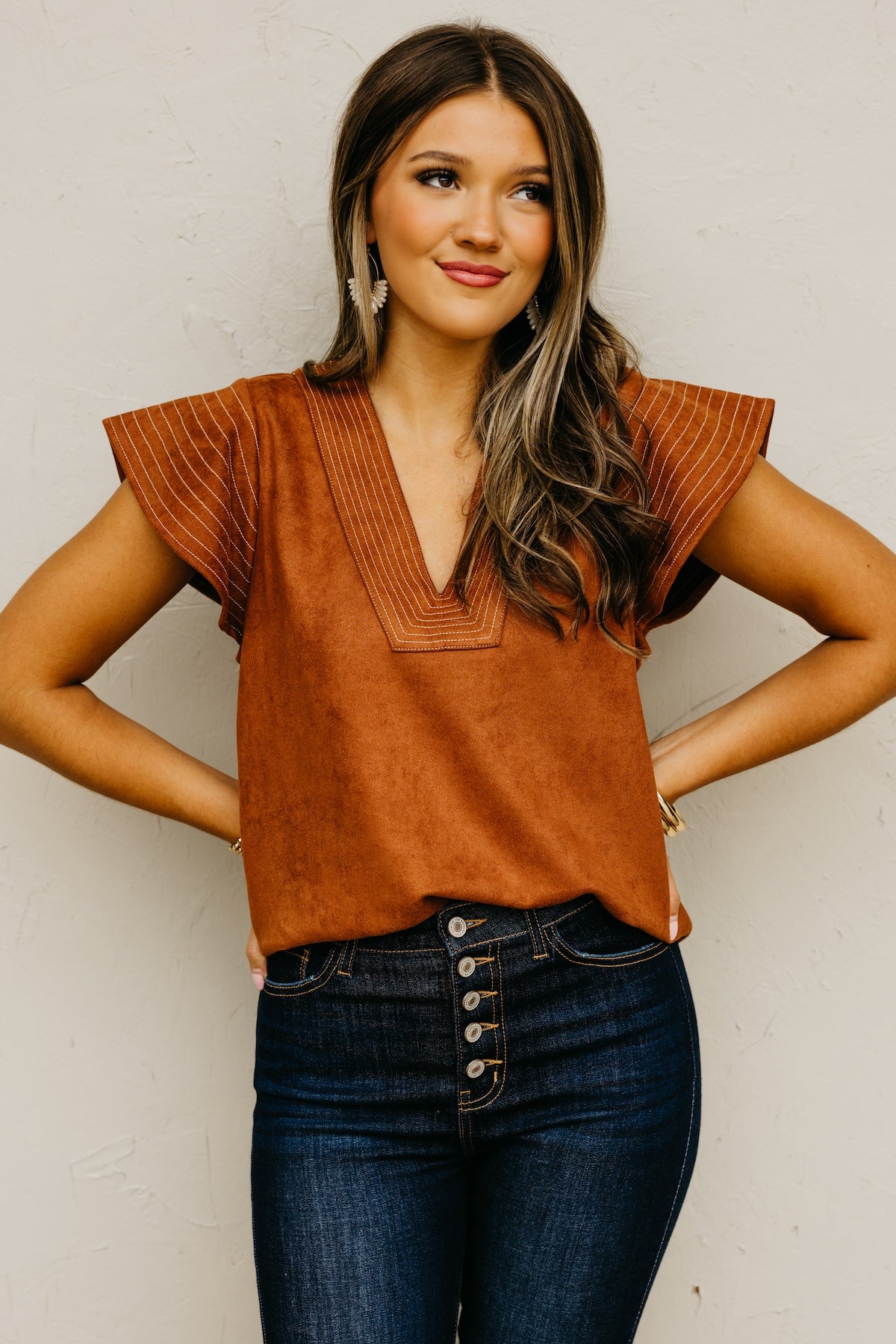 The Shelby Flutter Felt Top