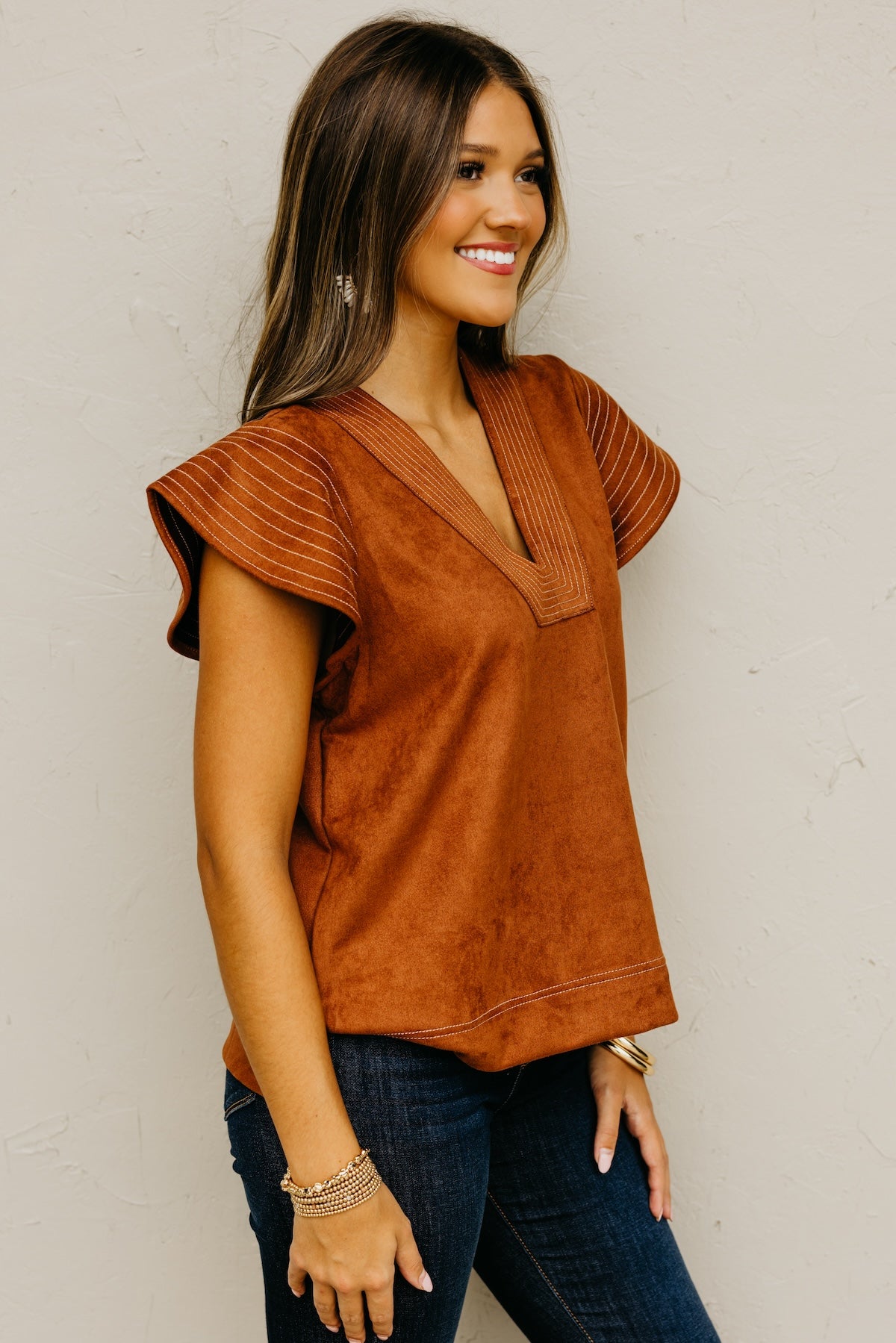 The Shelby Flutter Felt Top