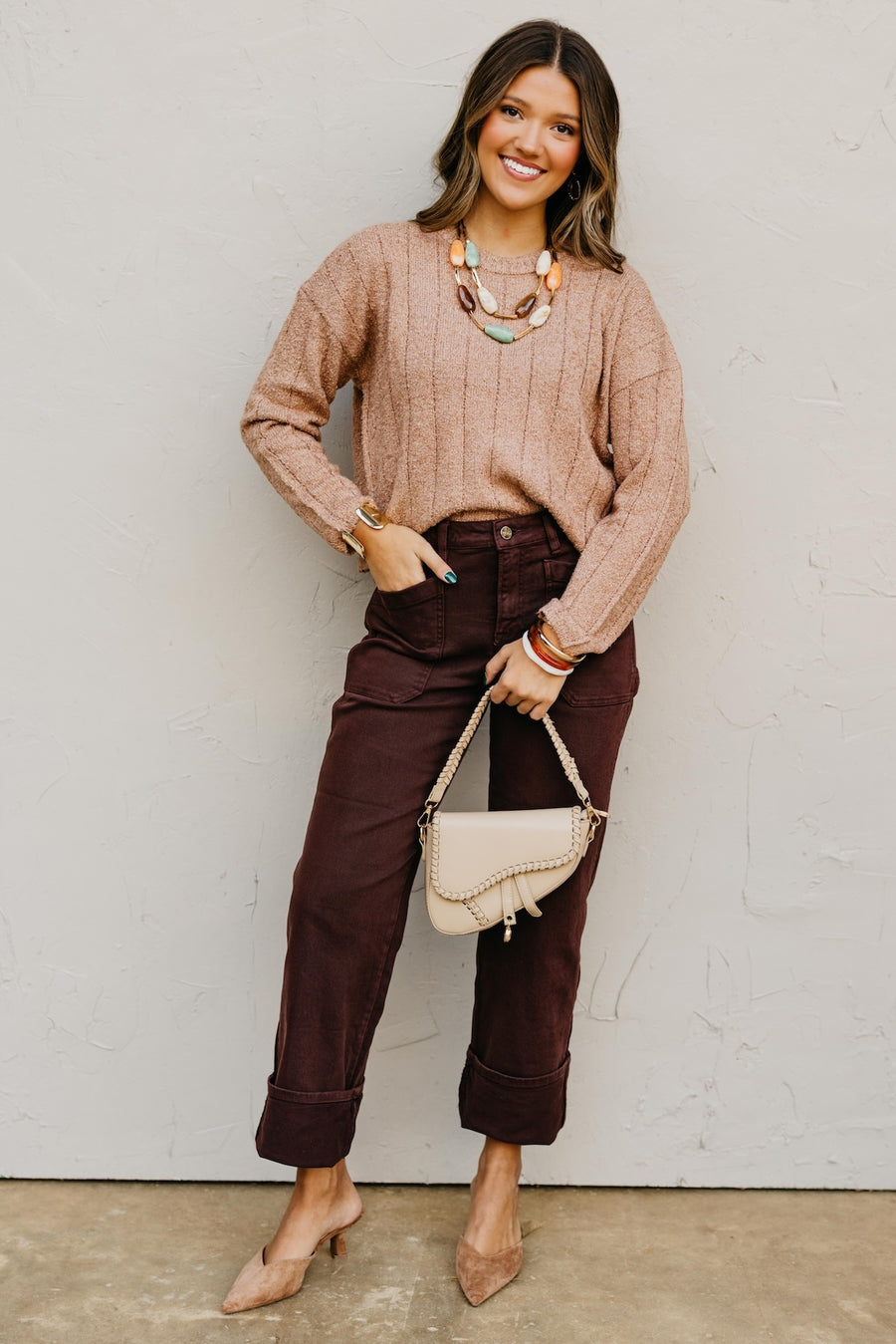 The Percy Ribbed Crew Sweater