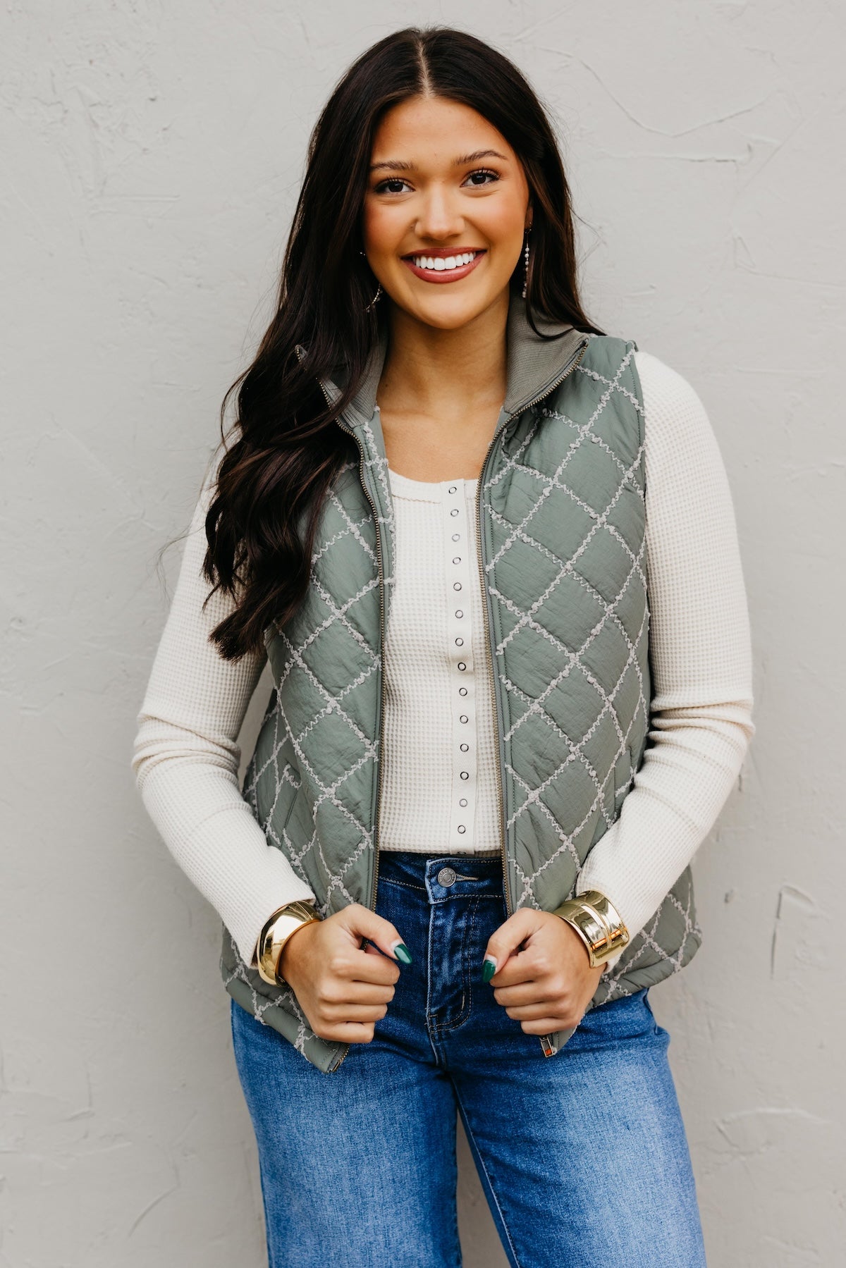 The Annie Stitched Vest