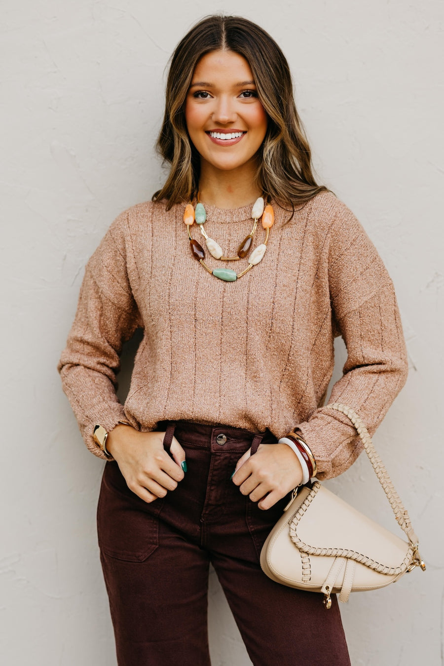 The Percy Ribbed Crew Sweater