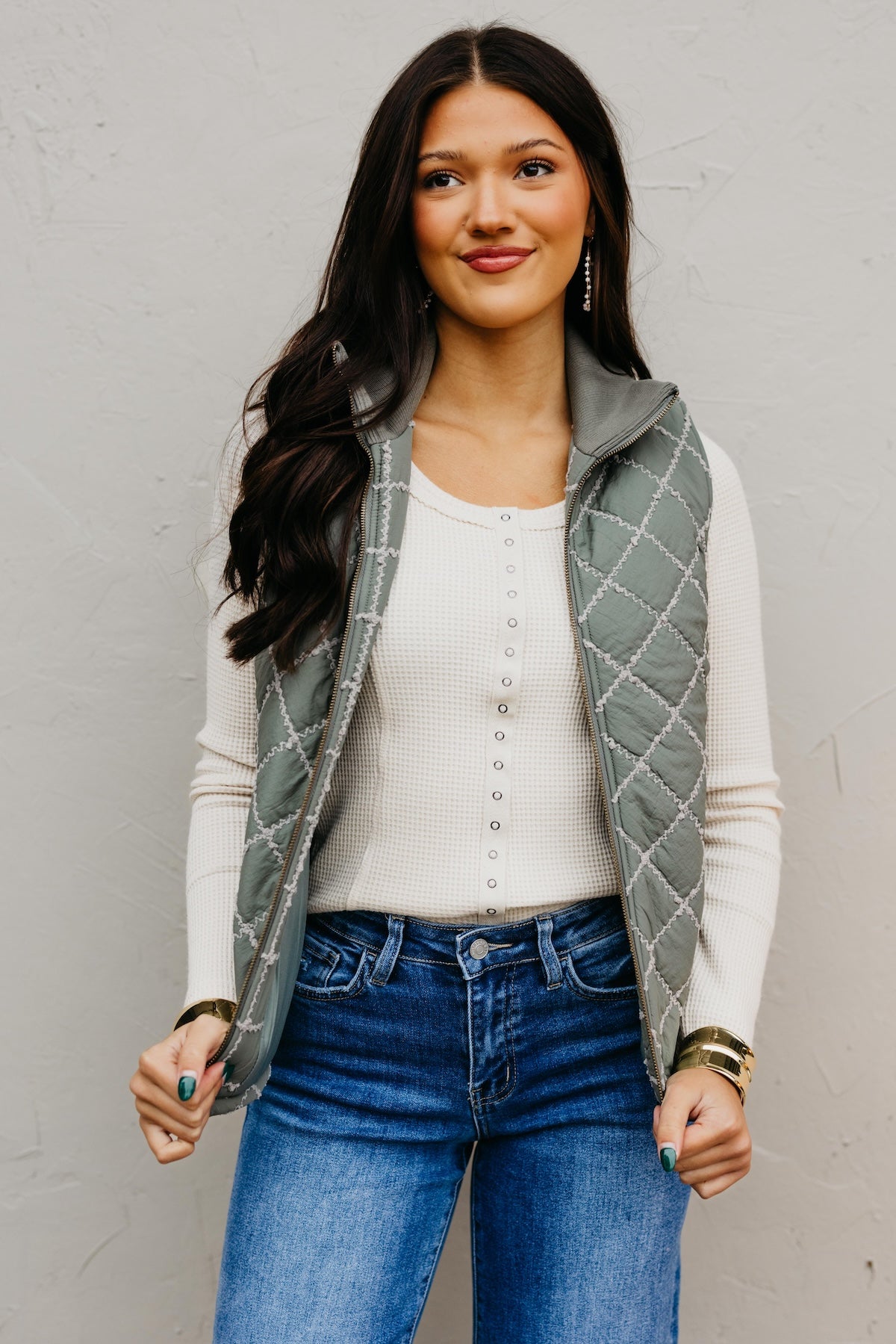 The Annie Stitched Vest