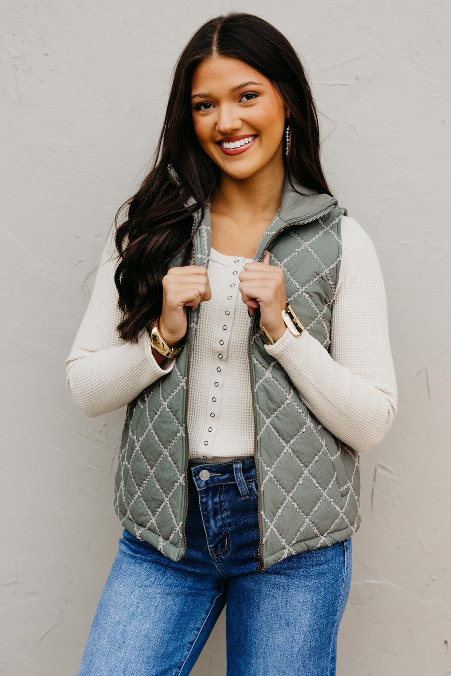 The Annie Stitched Vest
