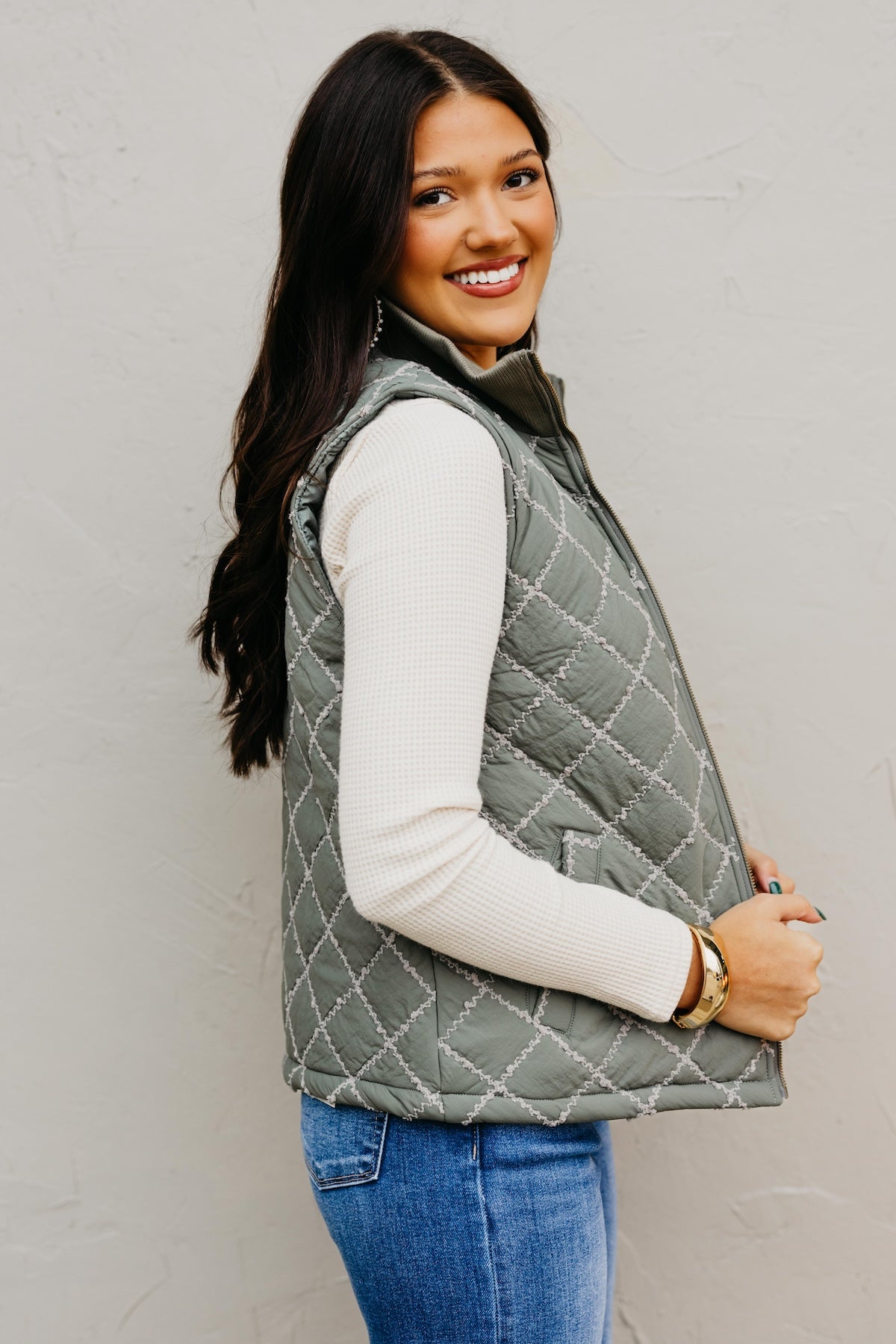 The Annie Stitched Vest