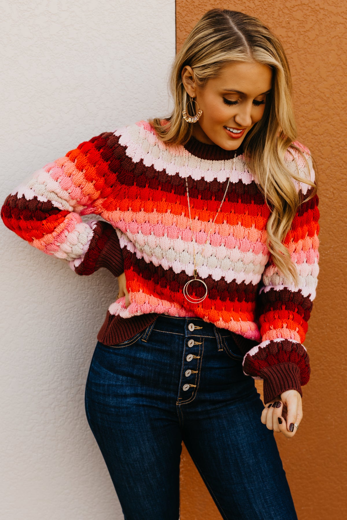 The Abril Ombre Knit Sweater  - FINAL SALE