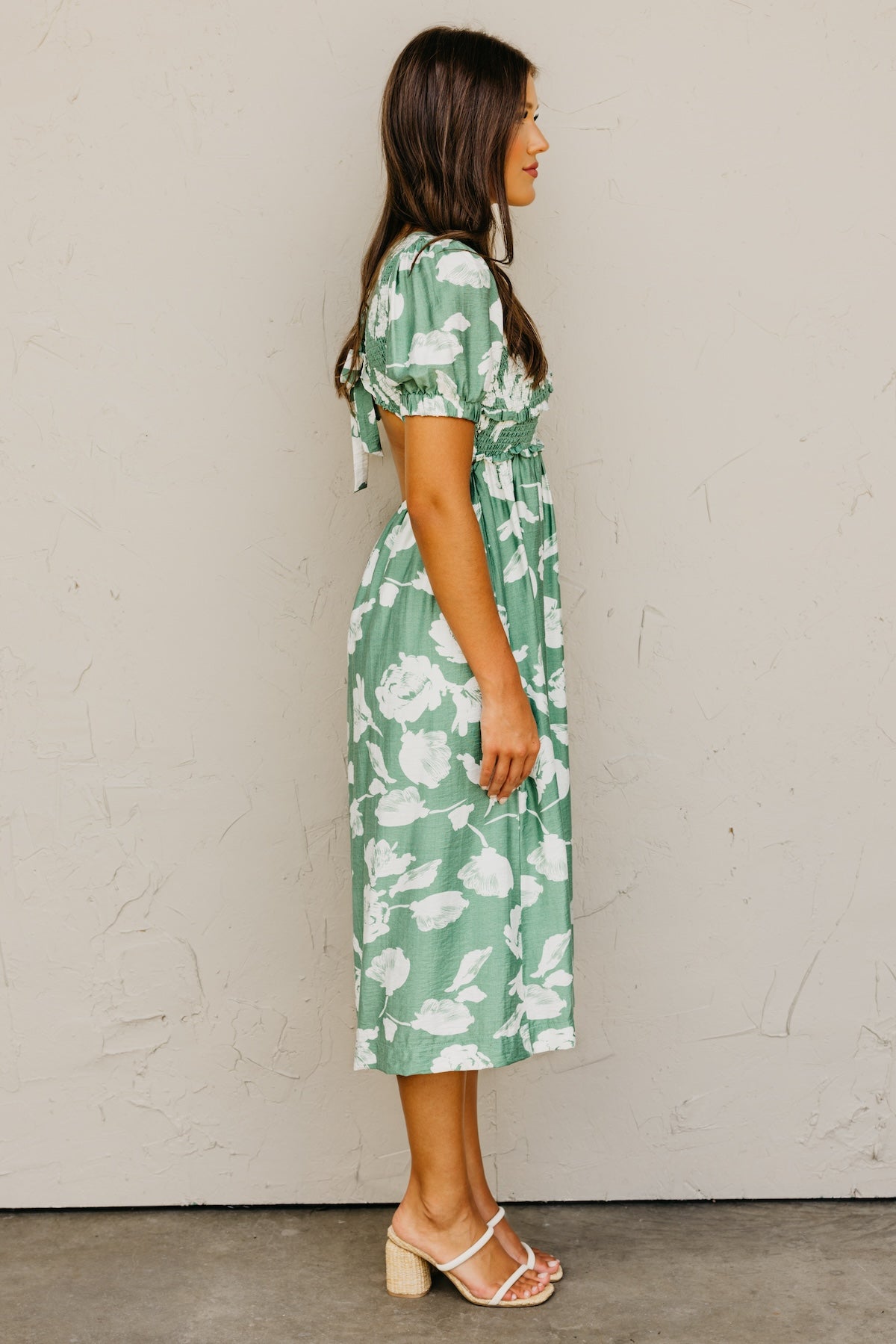 The Daniella Floral Smocked Maxi Dress
