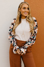 The Vaughn Mixed Media Sweater