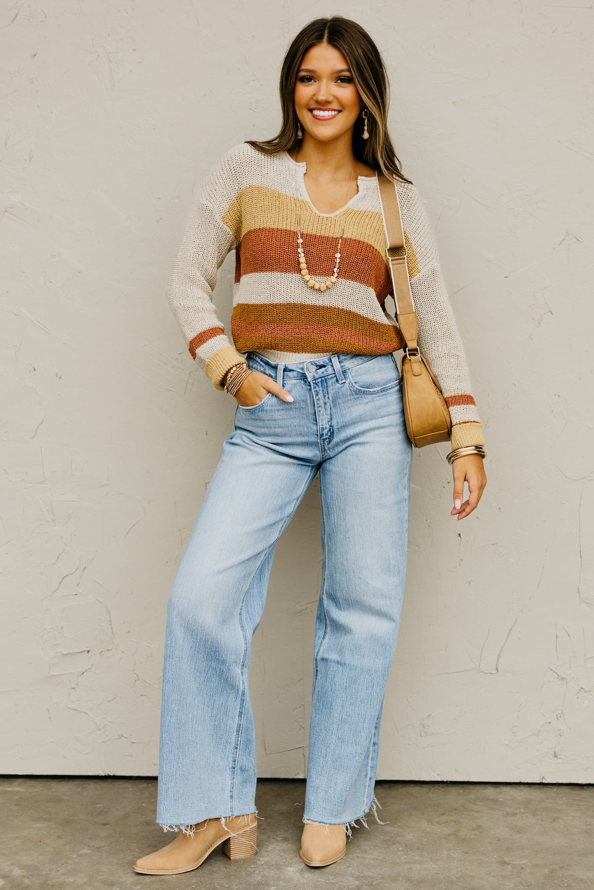The Britamay Striped Sweater
