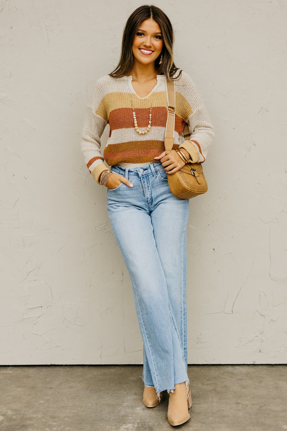The Britamay Striped Sweater