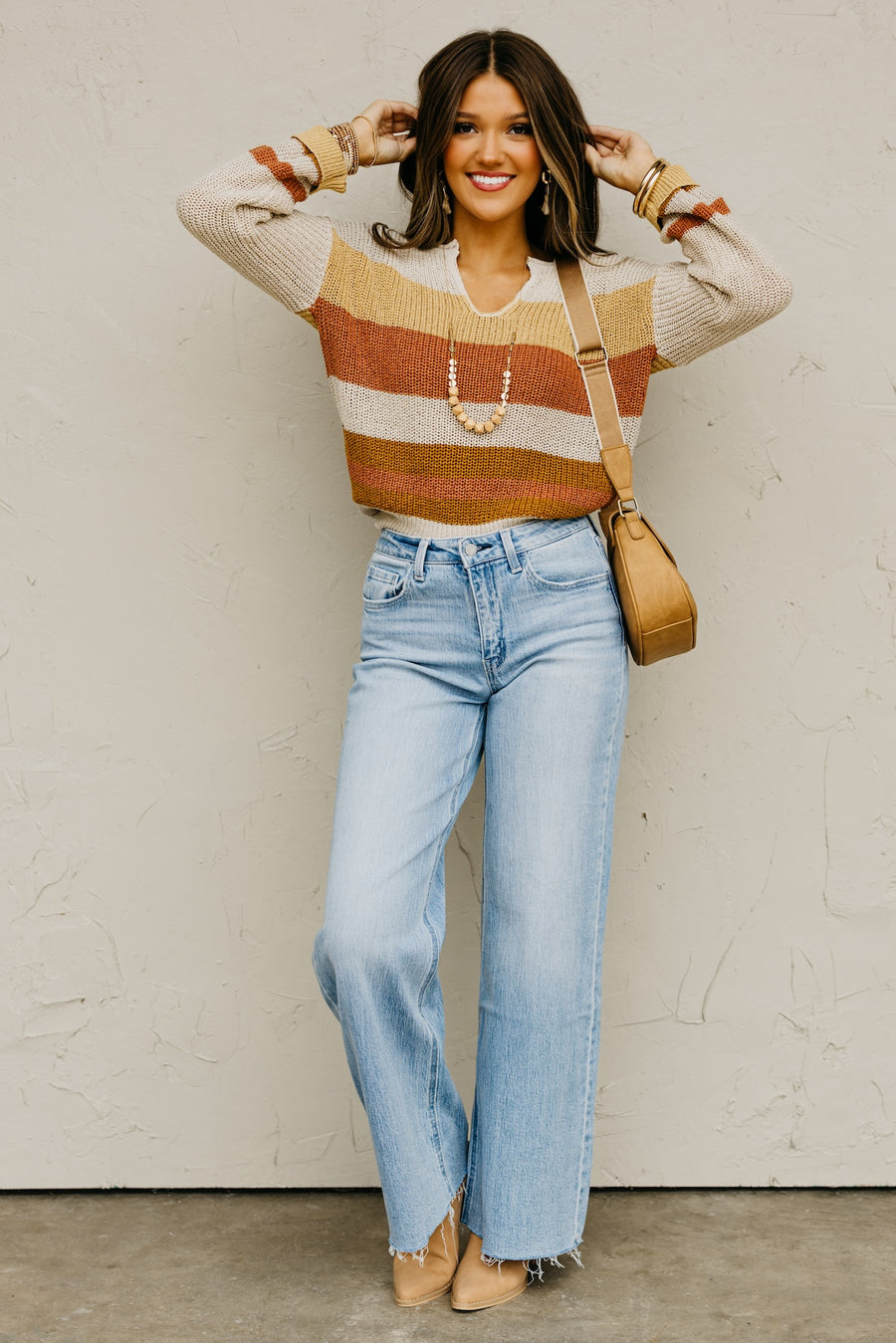 The Britamay Striped Sweater