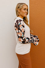 The Vaughn Mixed Media Sweater