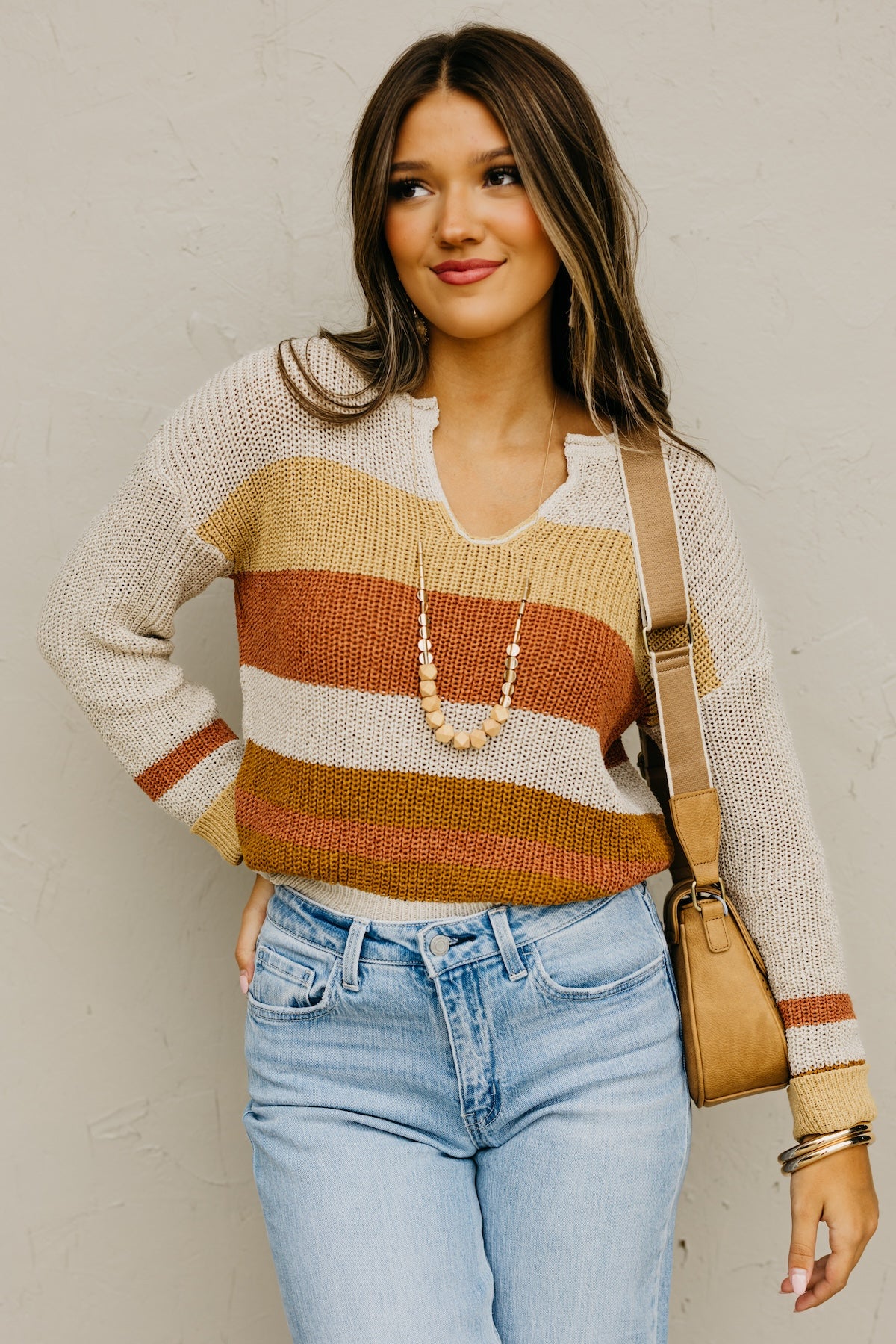 The Britamay Striped Sweater