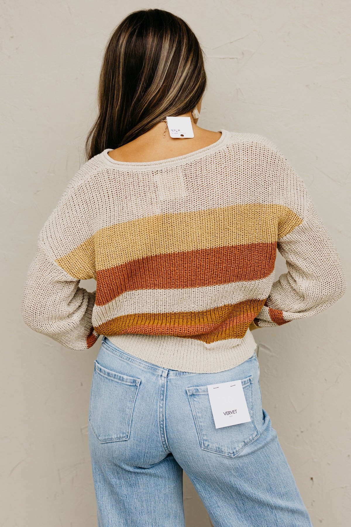 The Britamay Striped Sweater