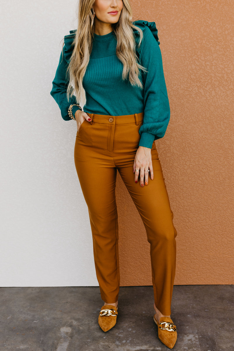 The Shantel Slim Fit Trouser Pants
