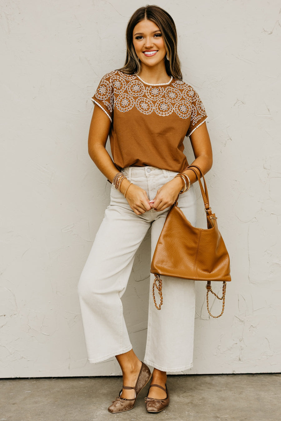 The Joellen Embroidered Top