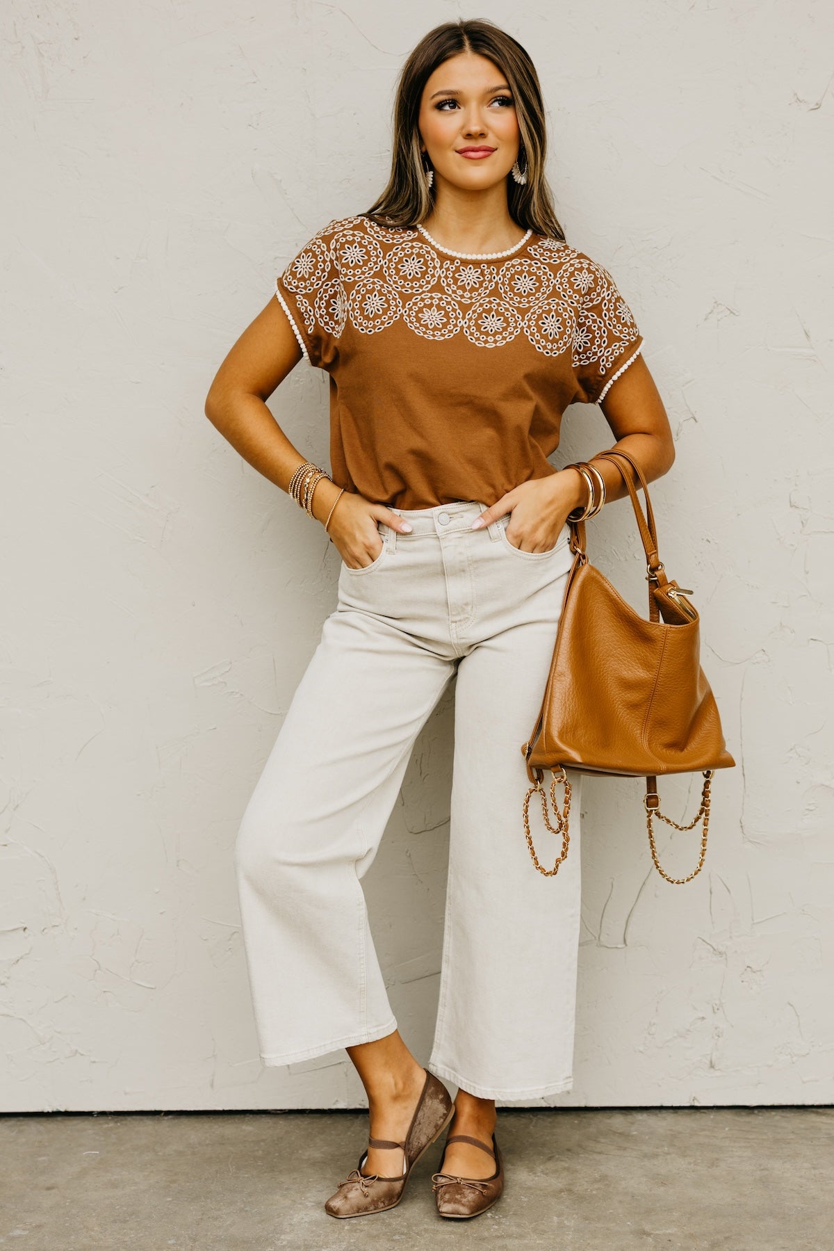 The Joellen Embroidered Top