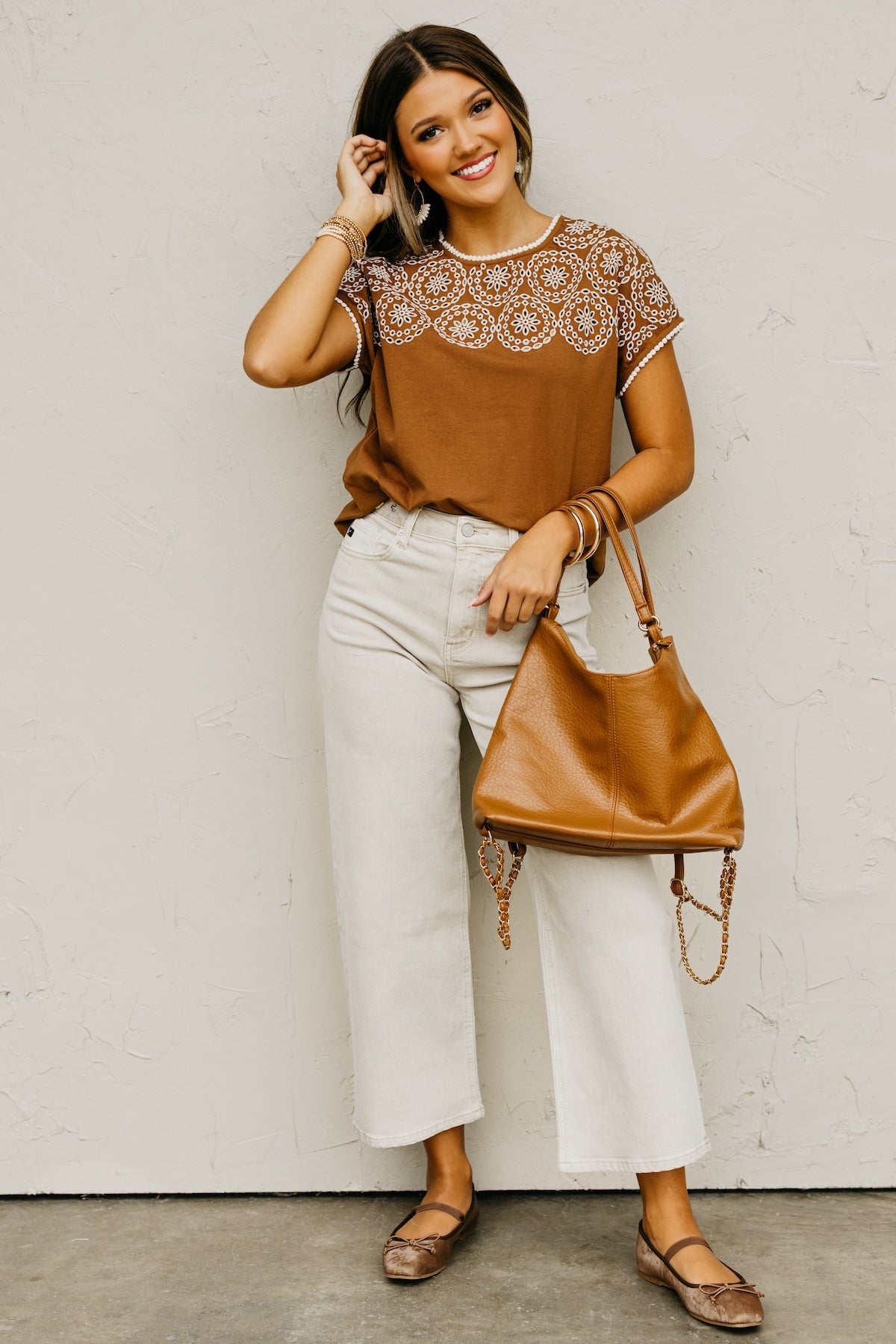 The Joellen Embroidered Top