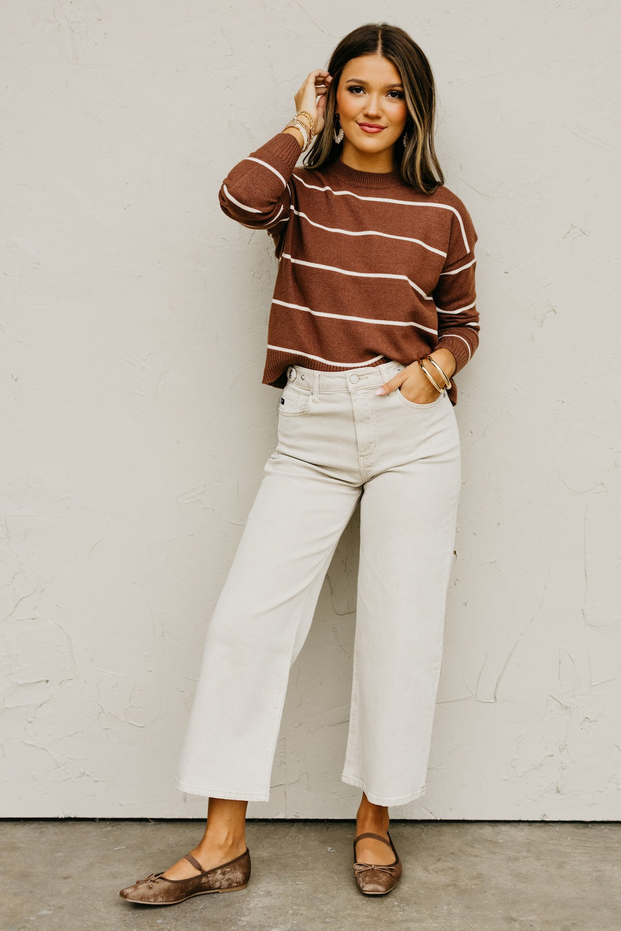 The Mya Striped Sweater