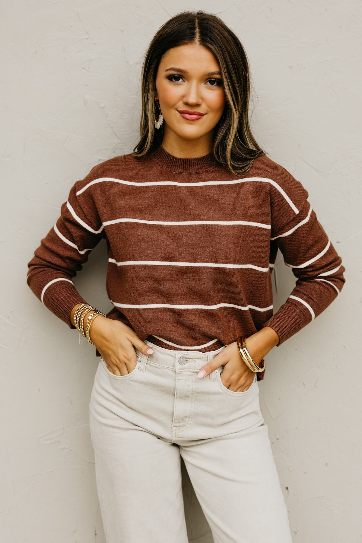 The Mya Striped Sweater