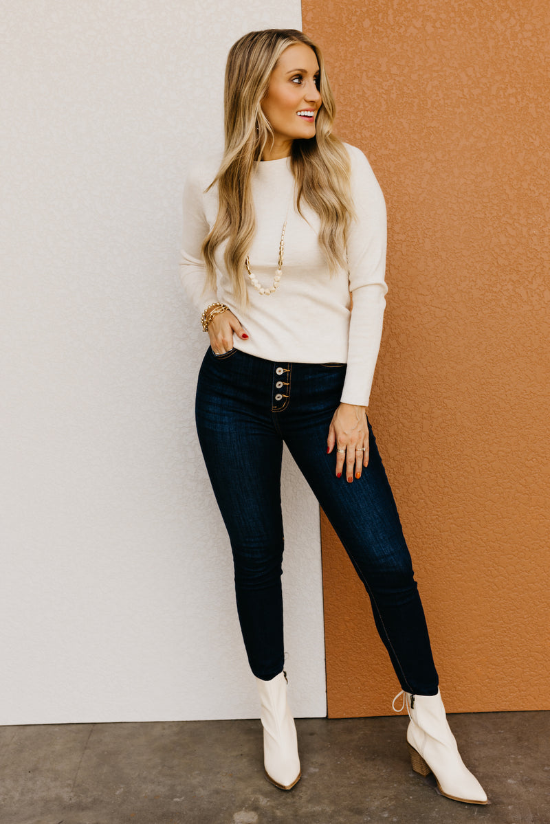 The Burk Boatneck Sweater Top