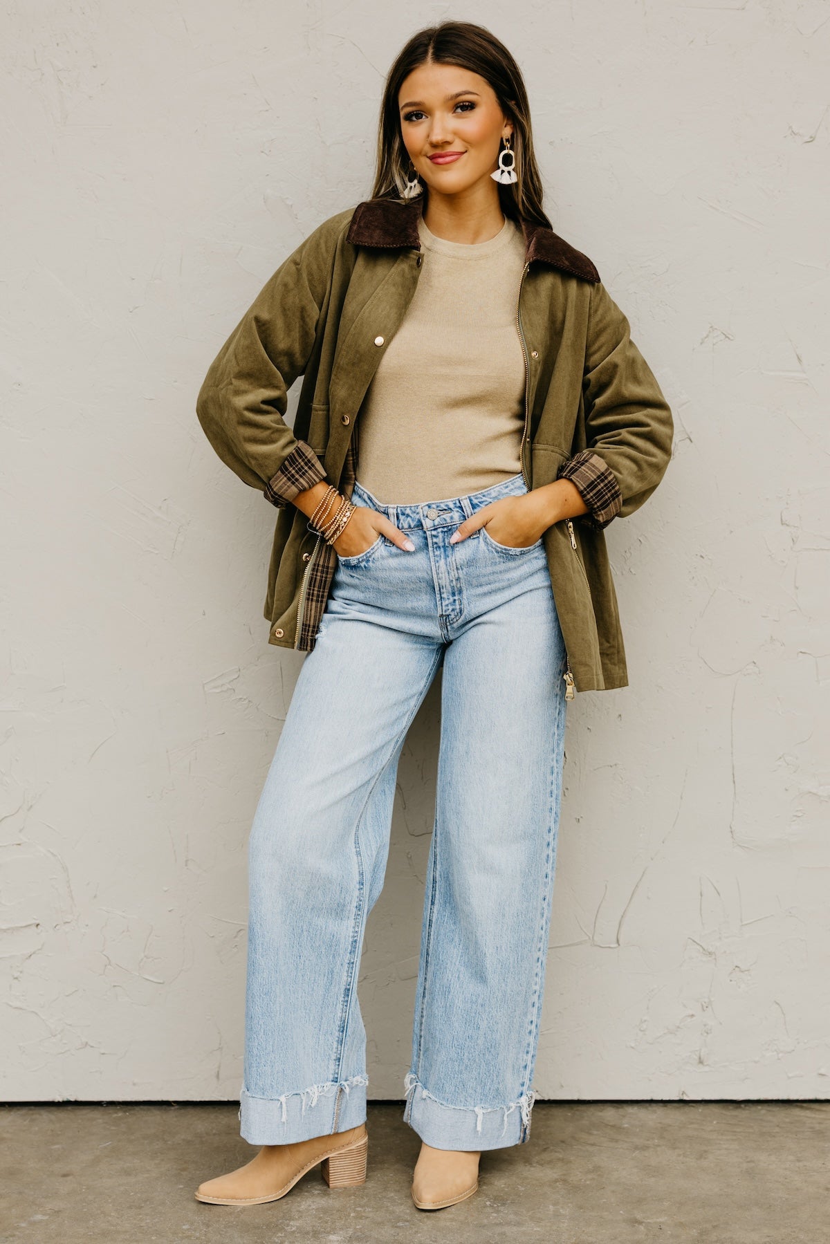 The Rosa Cotton Barn Jacket