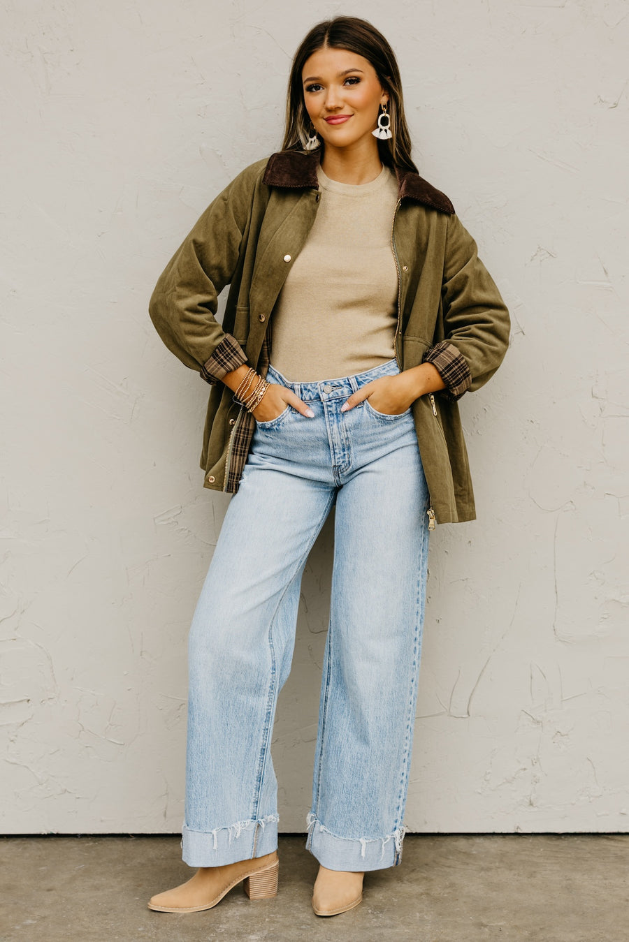 The Rosa Cotton Barn Jacket