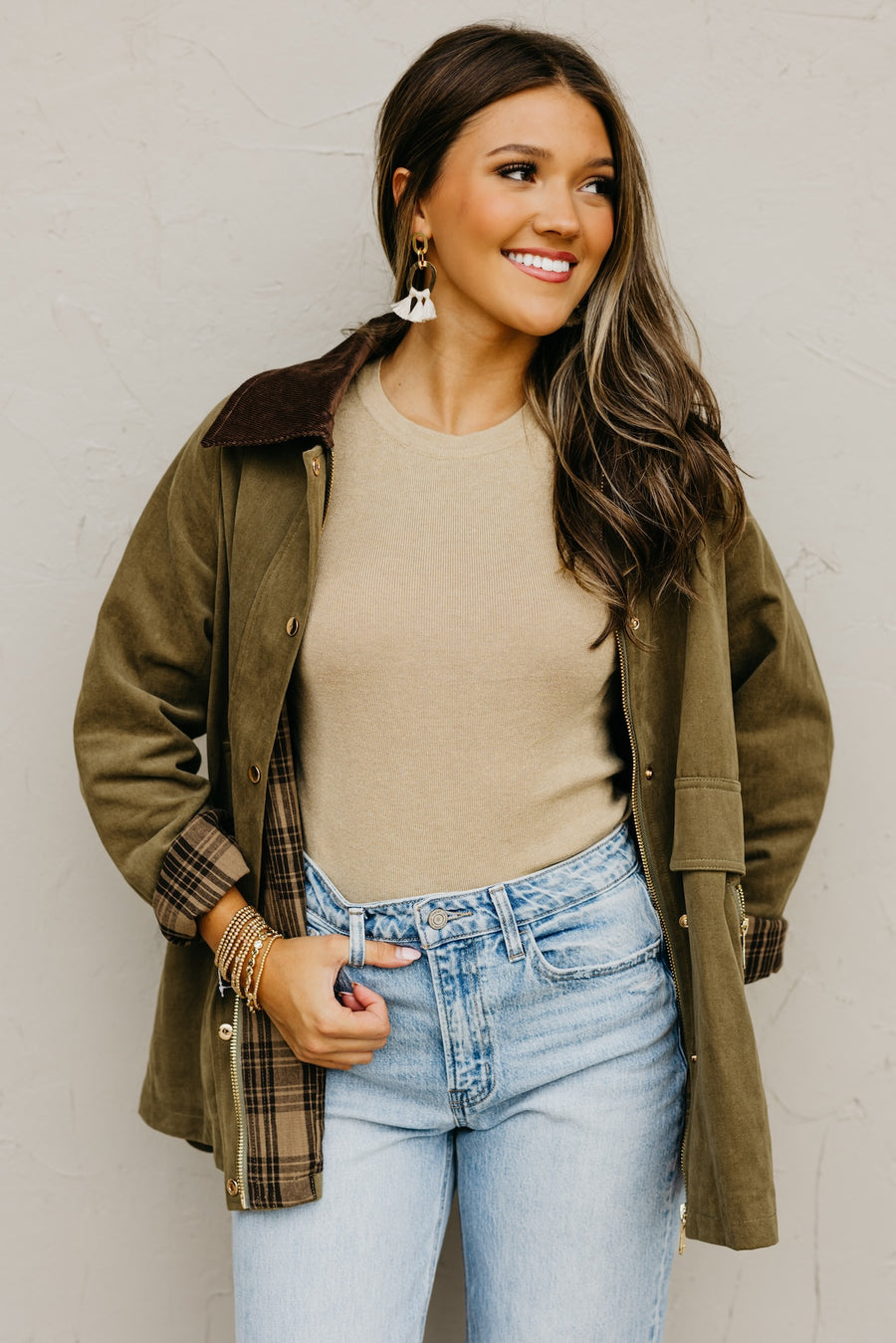 The Rosa Cotton Barn Jacket
