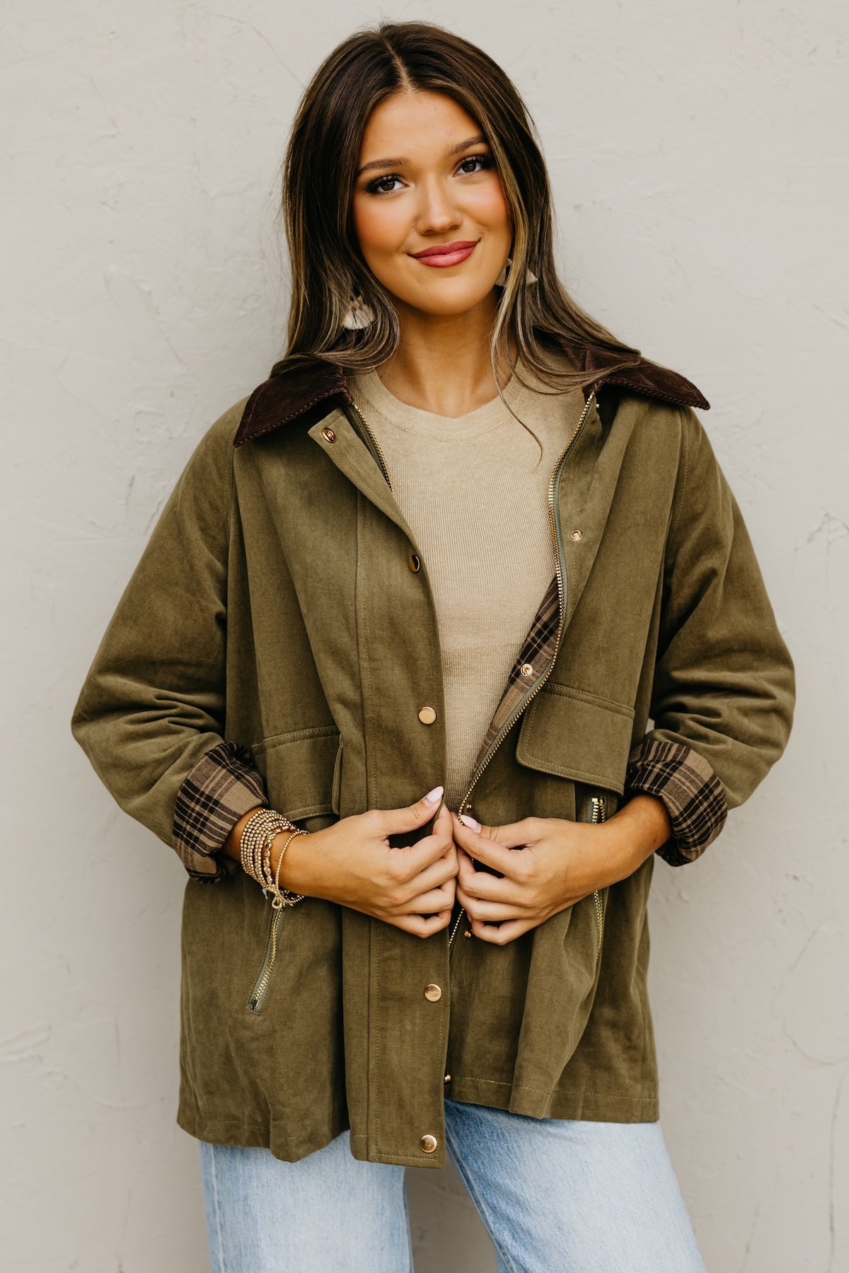 The Rosa Cotton Barn Jacket