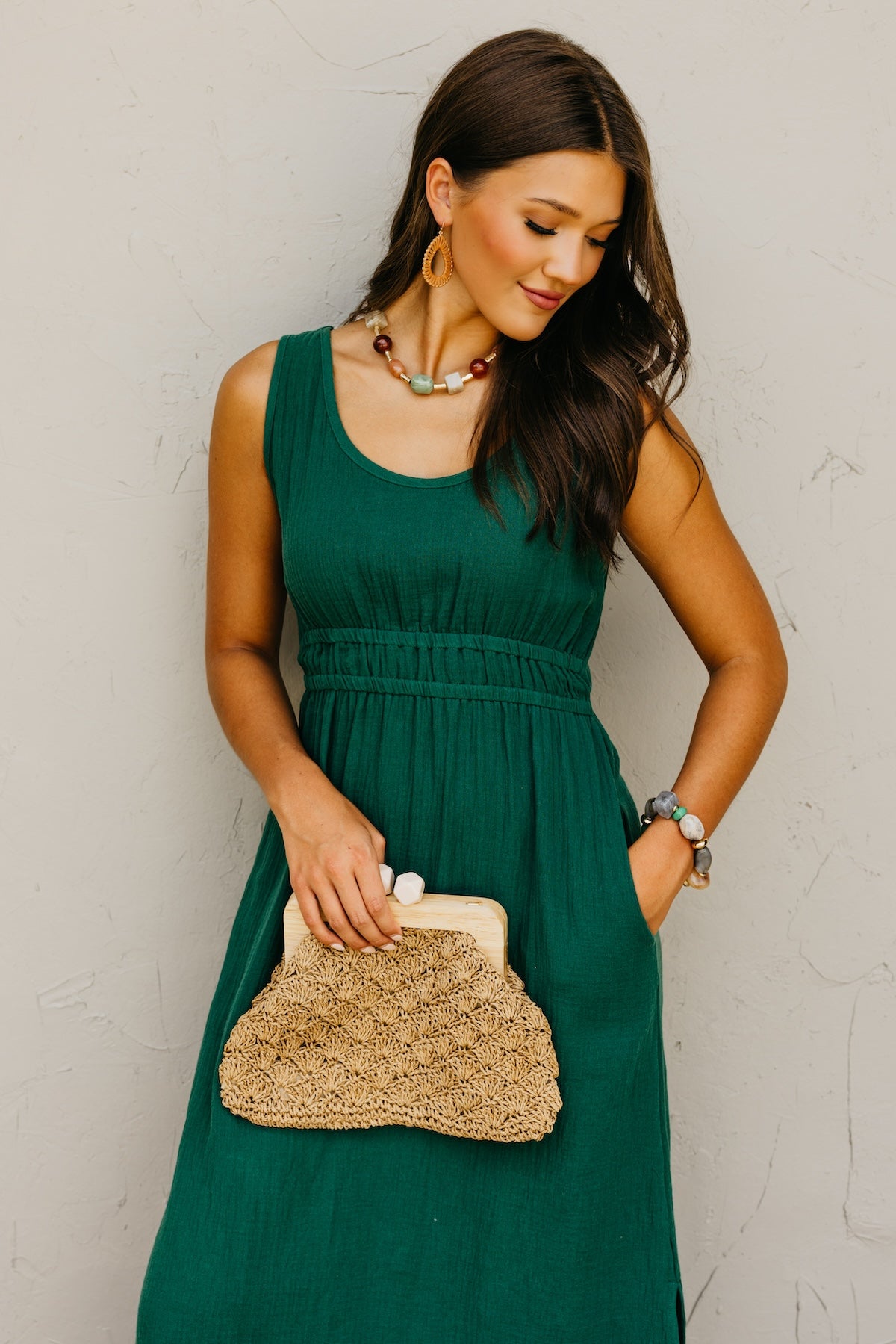 The Hayley Open Back Maxi Dress