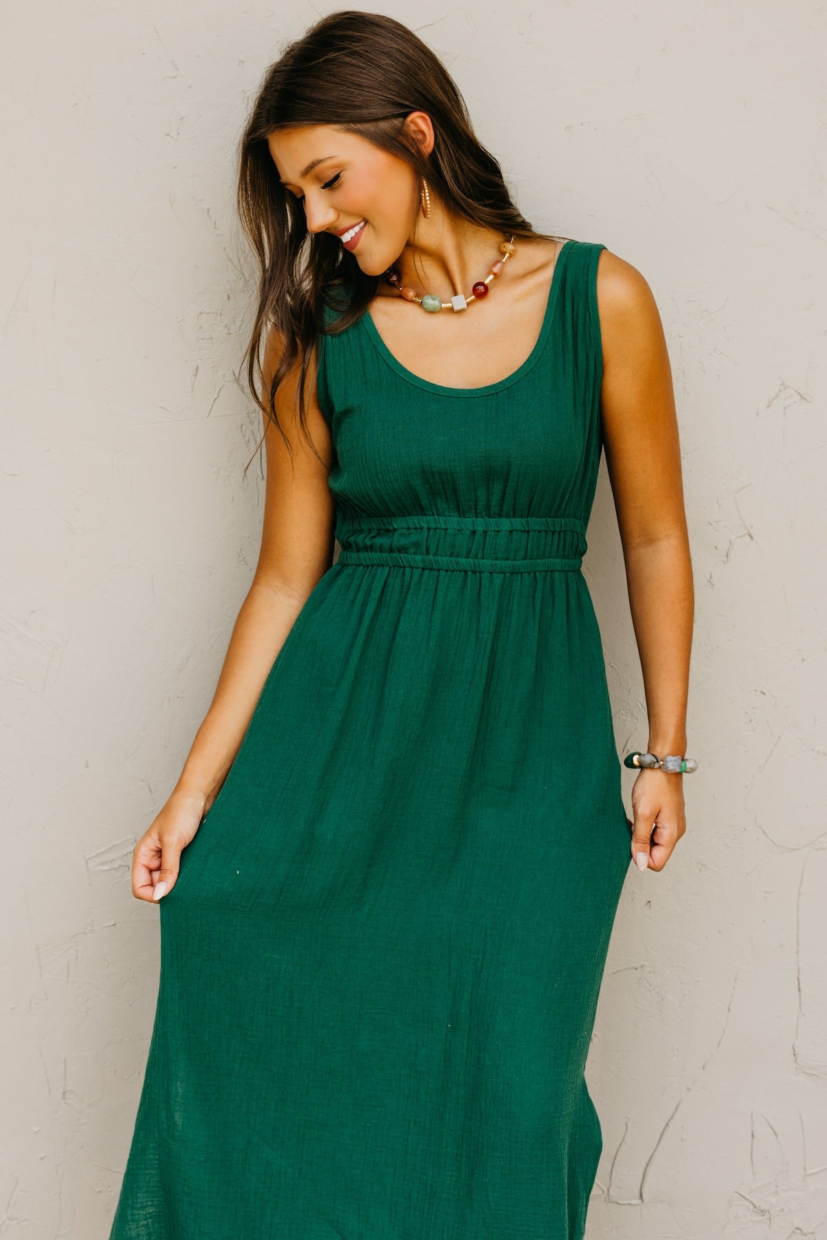 The Hayley Open Back Maxi Dress