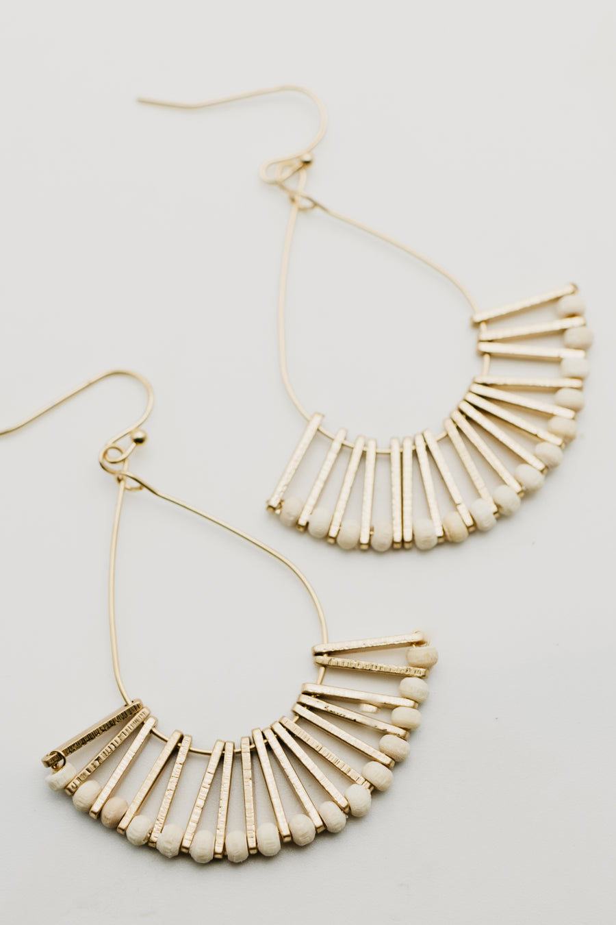 The Trina Teardrop Fan Earring