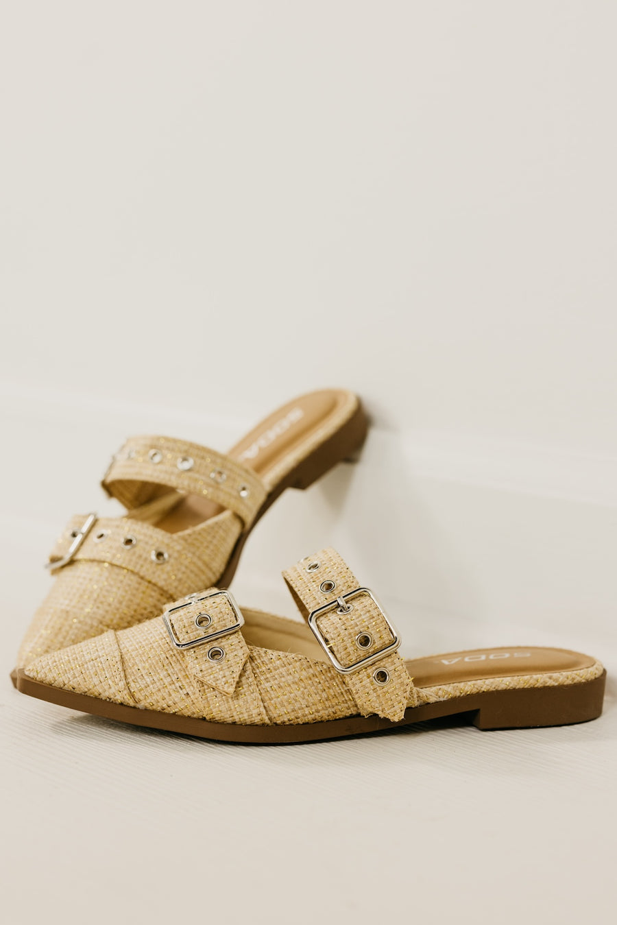 The Usual Buckle Mule