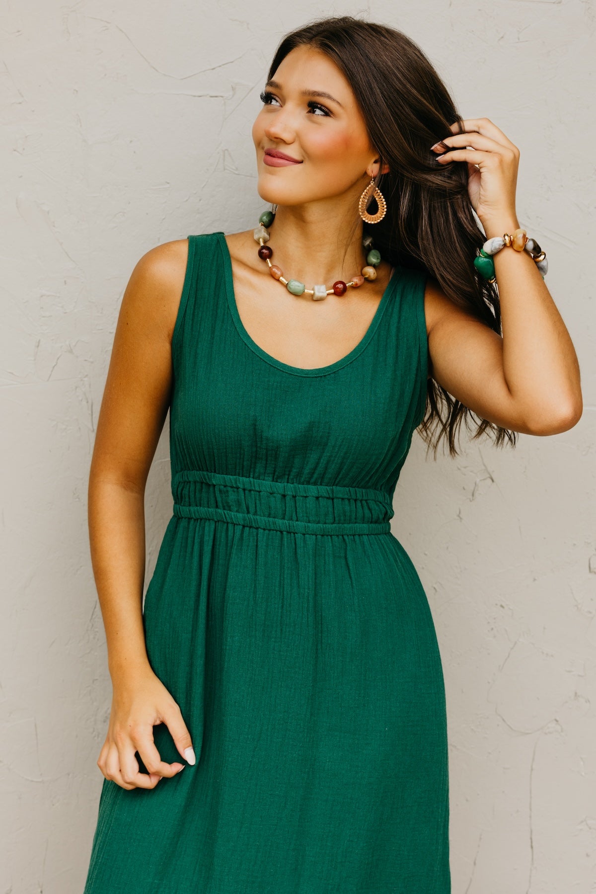 The Hayley Open Back Maxi Dress