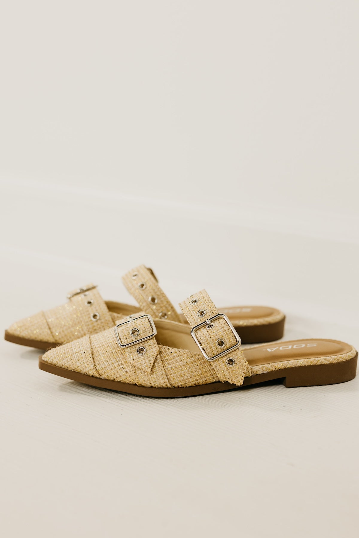 The Usual Buckle Mule