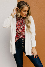 The Elaine Open Front Cardigan