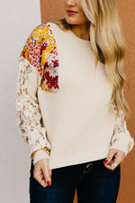 The Ziva Mixed Media Sweater