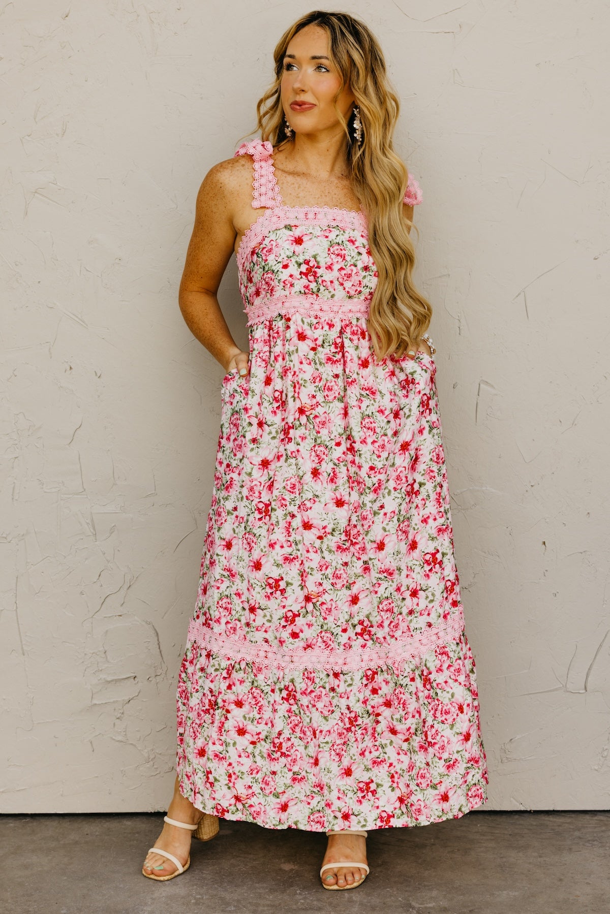 The Demetria Floral Maxi Dress