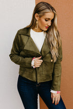 The Nala Faux Suede Jacket