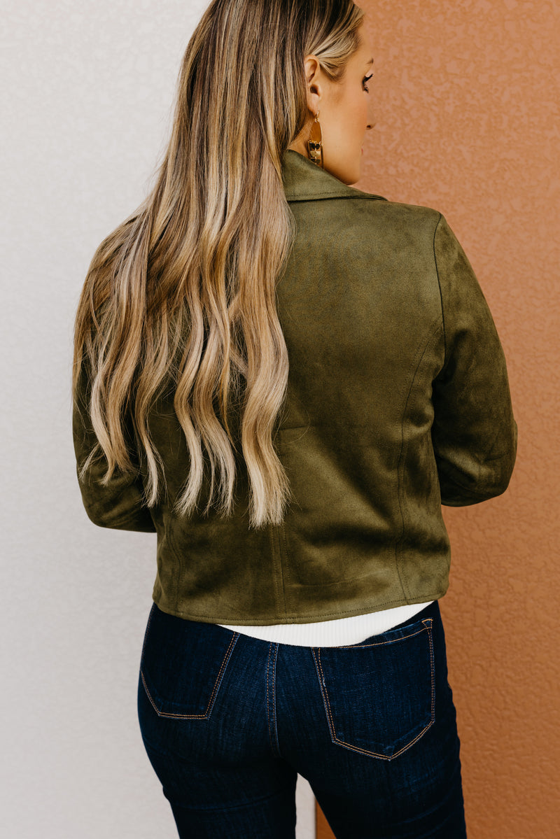 The Nala Faux Suede Jacket
