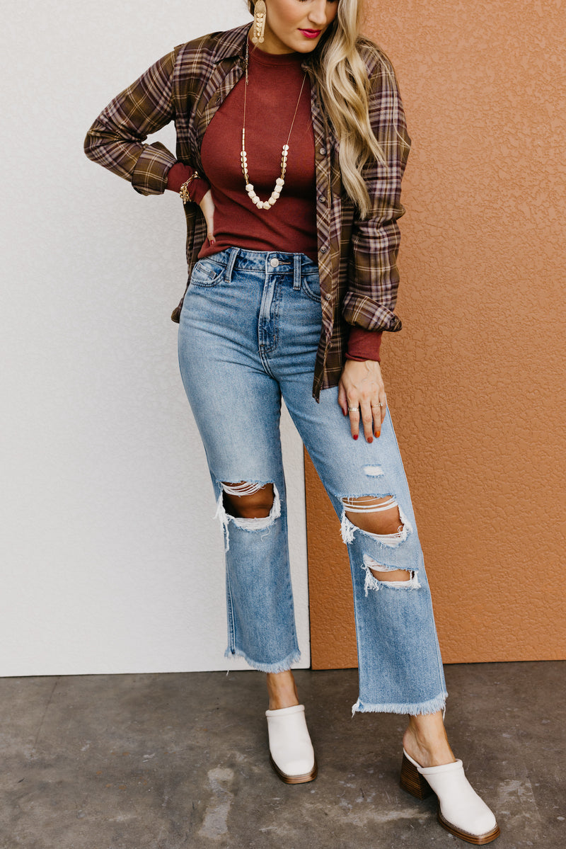 Flying Monkey || The Essie Vintage Relaxed Straight Leg Jean