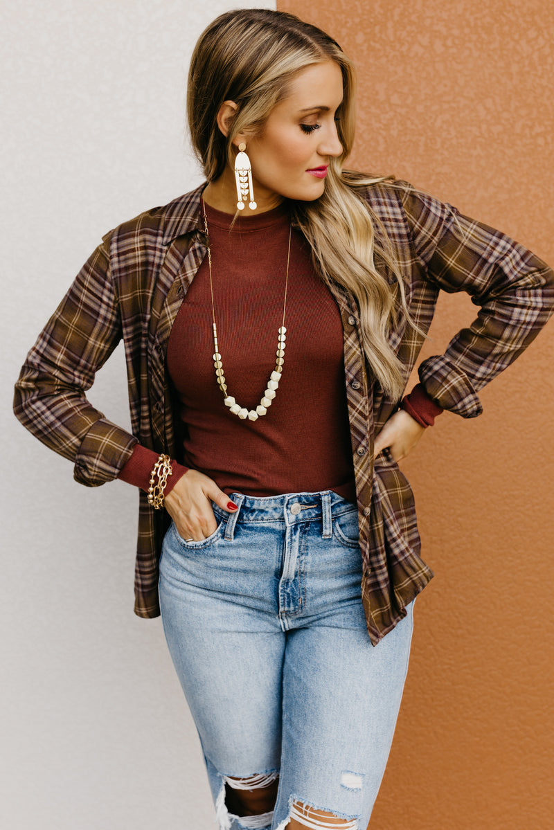 The Gibbs Plaid Button Down Shirt