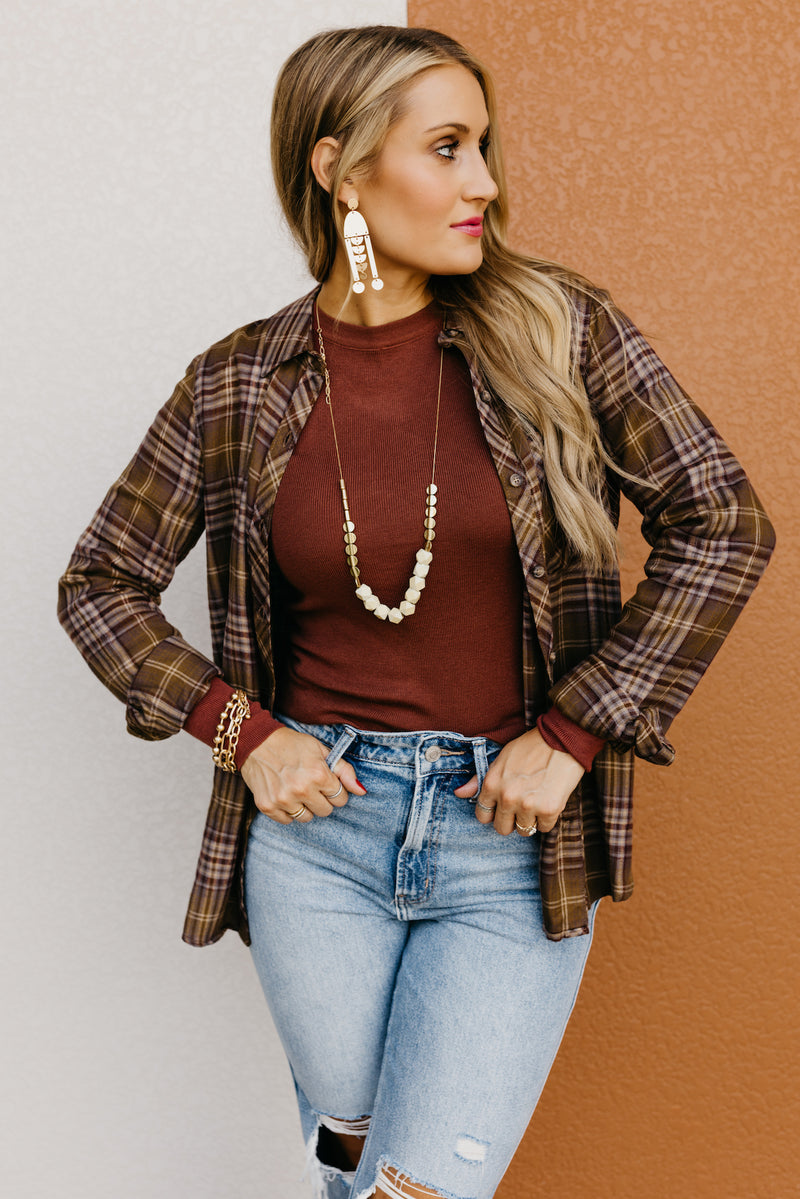 The Gibbs Plaid Button Down Shirt